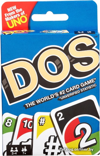 

Настольная игра Mattel Uno Dos FRM36