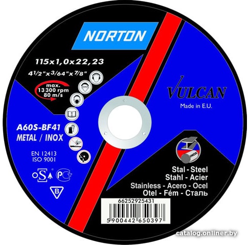 

Отрезной диск Norton 66252925446