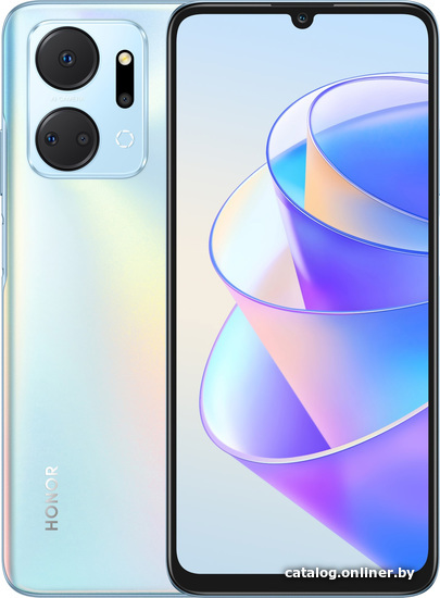 HONOR X7a 4GB/128GB международная версия (титановый серебристый) смартфон  купить в Могилеве