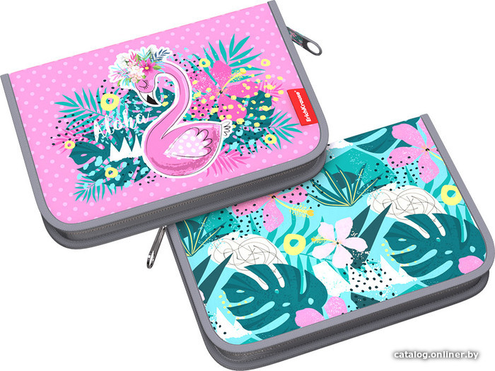 

Пенал Erich Krause Rose Flamingo 52551