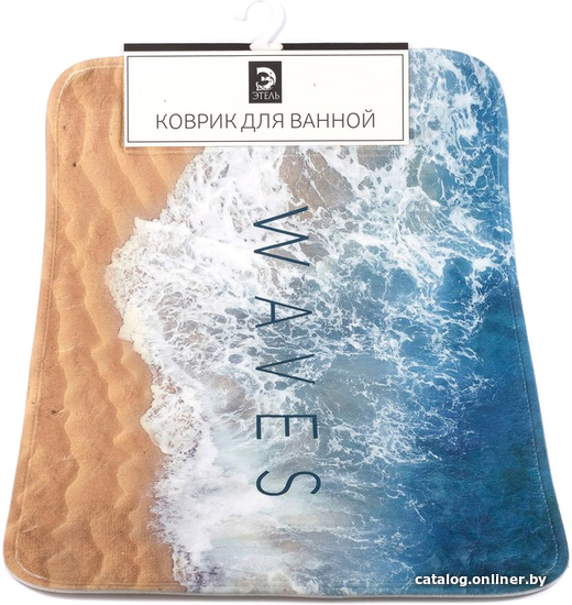 

Коврик для ванной Этель Waves 27928480 80x50