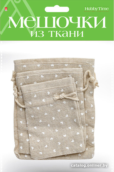 

Тканевый мешочек HOBBY TIME 2-240/07 (3 шт)