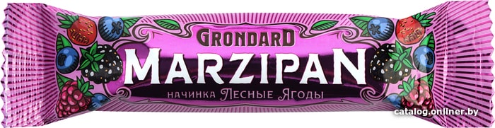 

Grondard Марципановый батончик с начинкой Лесные ягоды 50 г