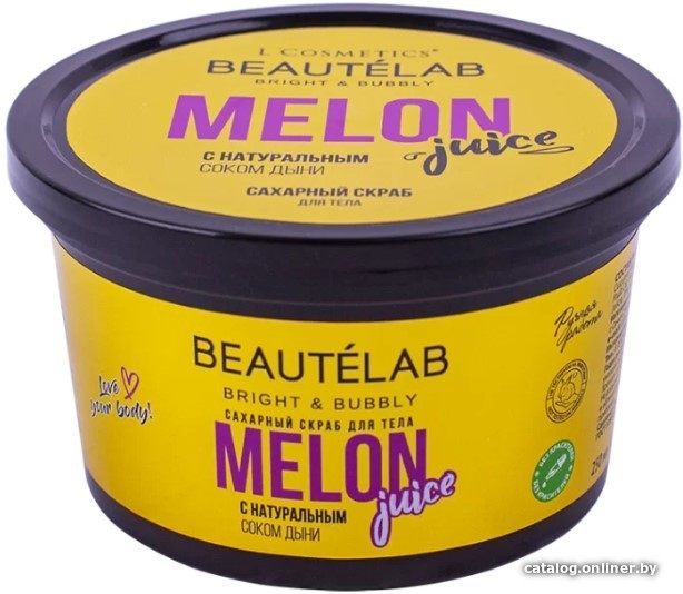 

L'Cosmetics Скраб для тела Beautelab Сахарный С натуральным соком дыни 280 г