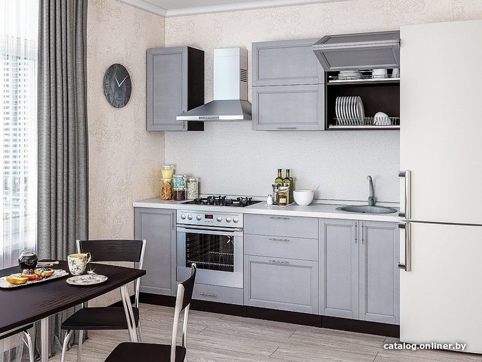 

Готовая кухня Vivat Mebel Сканди-01 (grey softwood)