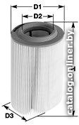 

Воздушный фильтр Clean filters MA3201