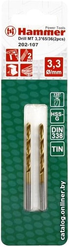 

Набор сверл Hammer Flex 202-107