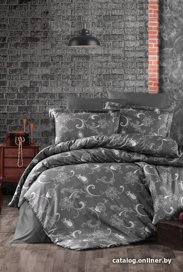 

Постельное белье Karven Сатин 1.5 N020 Carmina Anthracite