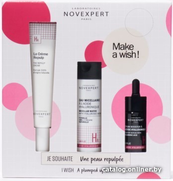 

Novexpert Набор для лица Hyaluronic acid Крем для придания упругости 40 мл+Мицеллярная вода 50 мл+Сыворотка-бустер 10 мл
