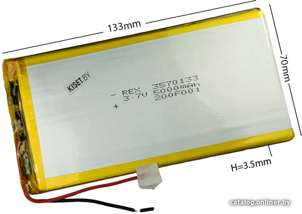 

Аккумулятор Bebat 3570133 со шлейфом 3pin