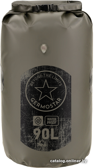 

Герморюкзак Germostar Pro 90 л с клапаном (хаки)