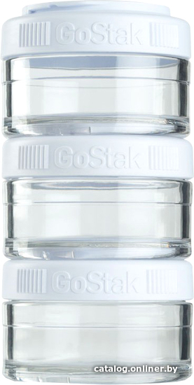 

Набор контейнеров Blender Bottle GoStak Tritan BB-G60-WHITE