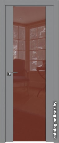 

Межкомнатная дверь ProfilDoors 110U 90x200 (манхэттен, стекло lacobel коричневый лак)