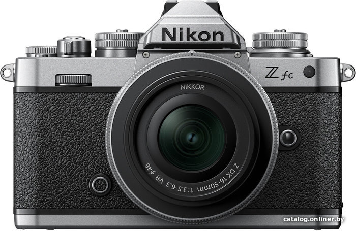

Беззеркальный фотоаппарат Nikon Z fc Kit 16-50mm + 50-250mm (черный/серебристый)