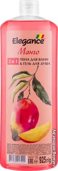 

Modum Пена для ванн & Гель для душа Elegance 2 в 1 Манго 925 г