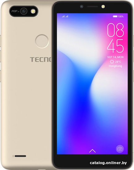 

Смартфон Tecno Pop 2F (золотистый)