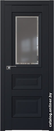 

Межкомнатная дверь ProfilDoors 2.94U 90x200 (черный матовый, стекло графит)