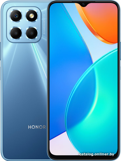 

Смартфон HONOR X6 4GB/128GB с NFC (синий)