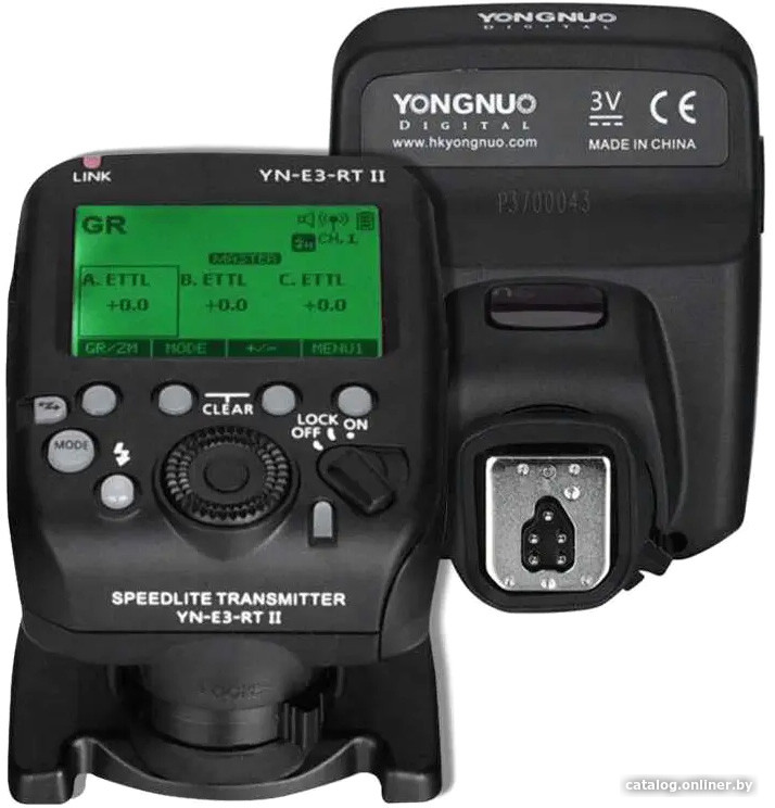 

Приемник радиосинхронизатора Yongnuo YN-E3-RT II для Canon