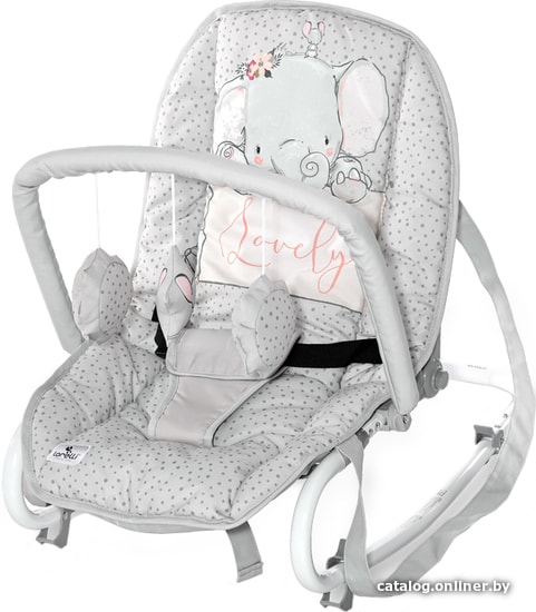 

Шезлонг Lorelli Eliza 2021 (grey elephant)