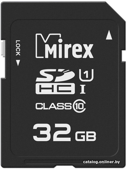 

Карта памяти Mirex SDHC 13611-SD1UHS32 32GB