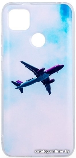 

Чехол для телефона Case Print для Xiaomi Redmi 9С (самолет)