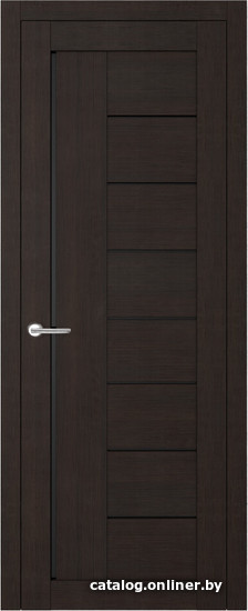 

Межкомнатная дверь Favorite FV-17 80x200 (венге, стекло графит)