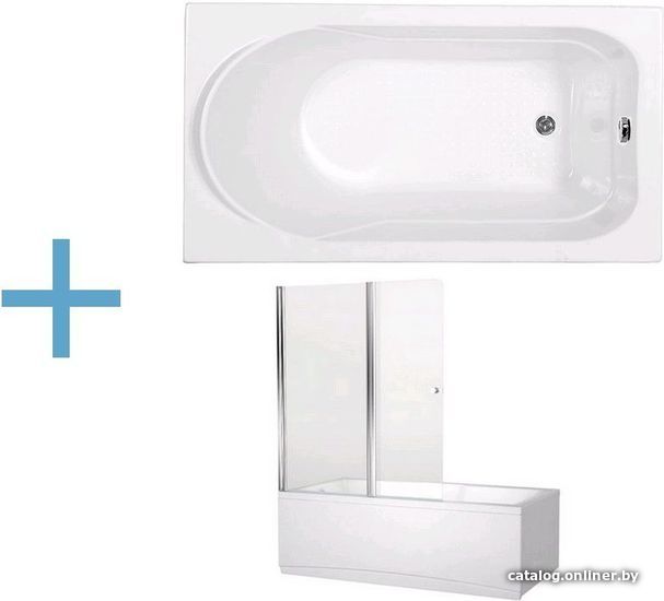 

Ванна Aquanet West 120x70 (со шторкой)