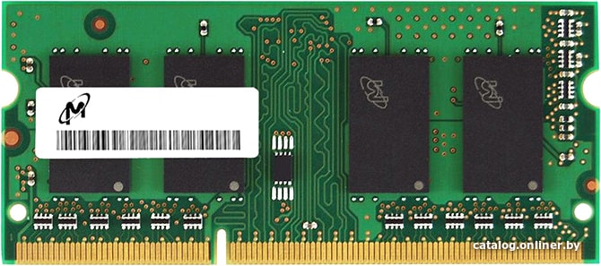 

Оперативная память Micron 8GB DDR4 SODIMM PC4-25600 MTA4ATF1G64HZ-3G2E2