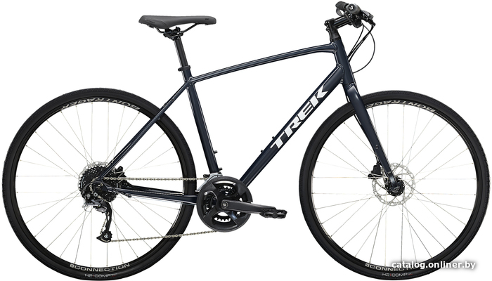 

Велосипед Trek FX 2 Disc XL 2022 (темно-синий)