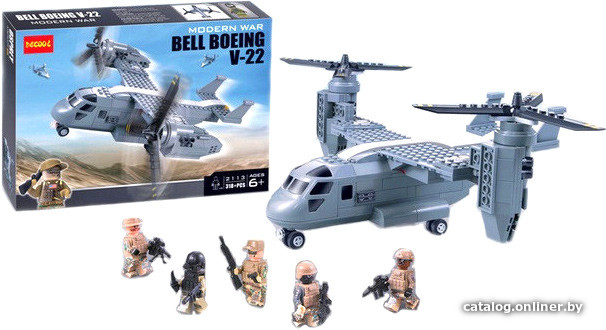 

Конструктор Decool 2113 Боинг V-22