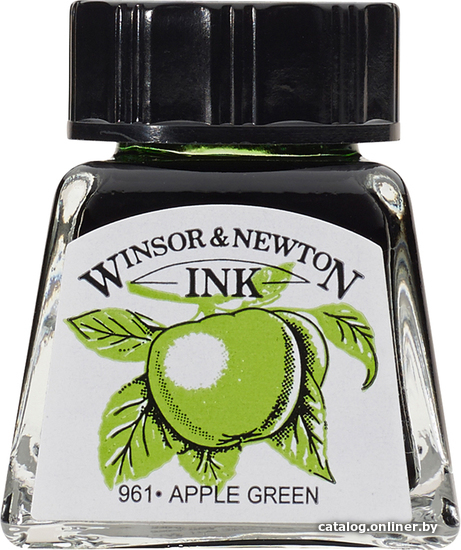 

Тушь художественная Winsor & Newton 1005011 (14 мл, зеленое яблоко)