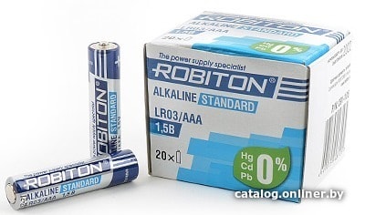 

Батарейка Robiton Standard AAA 20 шт.