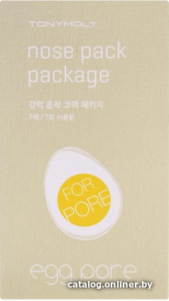 

Tony Moly Пластырь для носа Egg Pore Nose Pack 1 шт