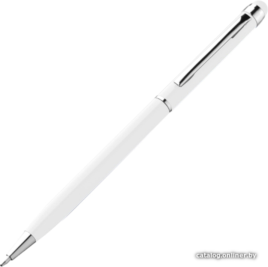 

Ручка шариковая Easygifts Orleans 337806 (белый/серебристый)