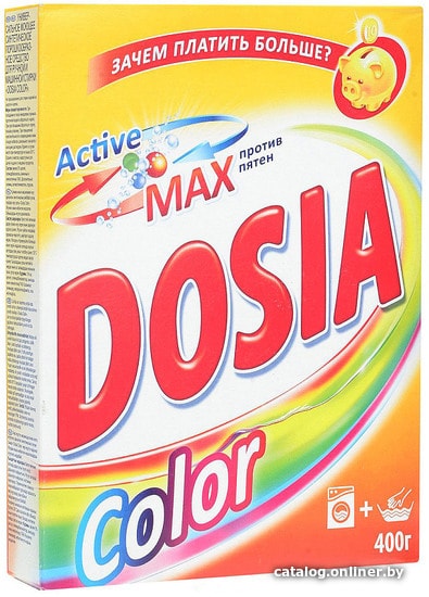 

Стиральный порошок Dosia Active Max Color 400 г