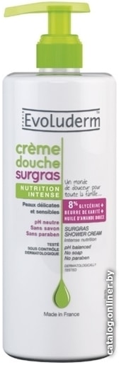 

Evoluderm Intense Nutrition Shower Cream 500 мл