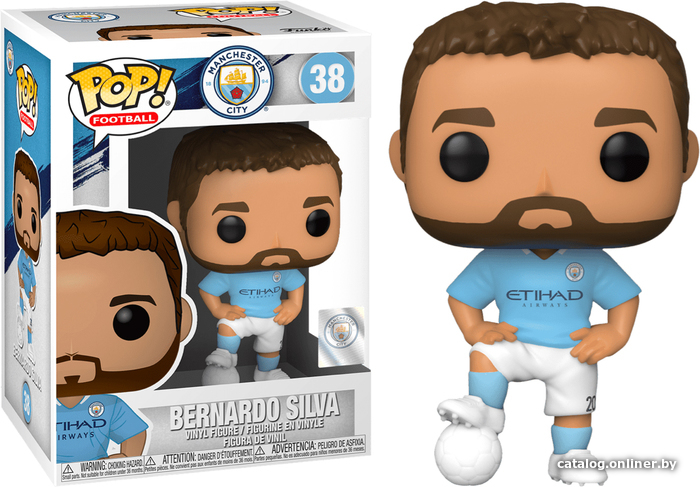 

Фигурка Funko POP! Football. Manchester City Bernardo Silva 47256