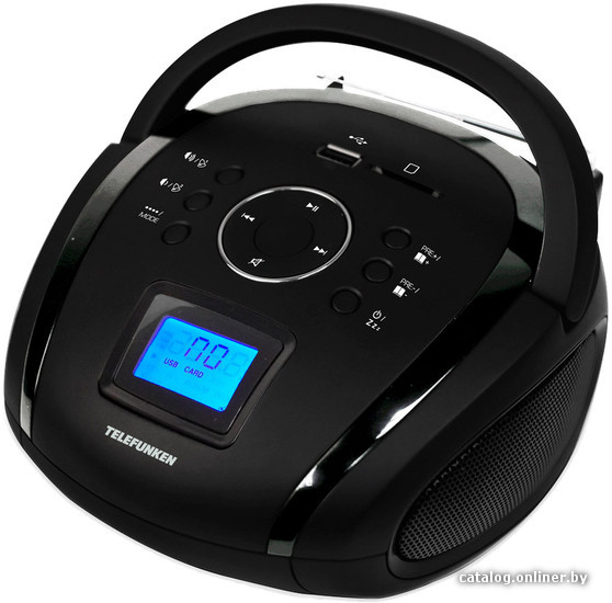 

Портативная аудиосистема TELEFUNKEN TF-SRP3449 (черный)