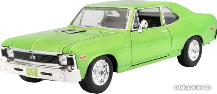 

Легковой автомобиль Maisto 1970 Chevrolet Nova SS 31262GN (светло-зеленый)