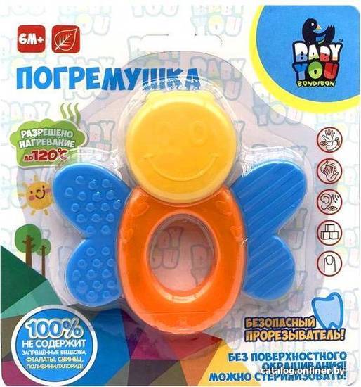 

Погремушка Bondibon Baby You. Пчелка ВВ5838