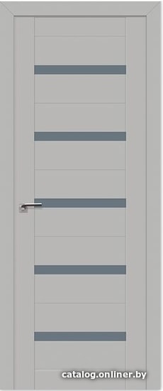 

Межкомнатная дверь ProfilDoors 7U R 80x200 (манхэттен/мателюкс графит)