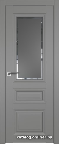 

Межкомнатная дверь ProfilDoors 2.109U 60x200 (грей, стекло square графит)