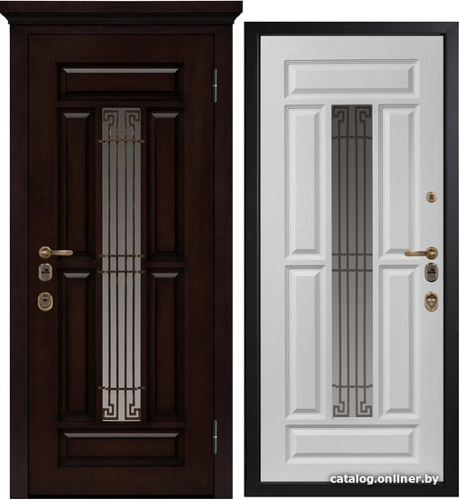 

Металлическая дверь Металюкс Artwood М1712/13 (sicurezza premio)