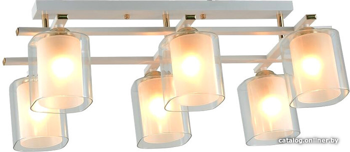 

Люстра средней высоты Sfera-sveta 00552/6 White+Gold