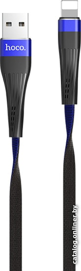 

Кабель Hoco U39 Slender USB Type-A - Lightning (1.2 м, синий)