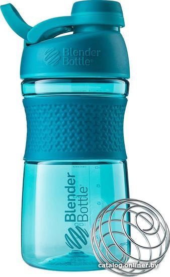 

Шейкер Blender Bottle Sport Mixer Tritan Twist Cap морской голубой