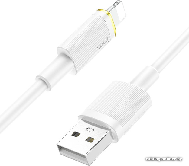

Кабель Hoco U109 USB Type-A - Lightning (1.2 м, белый)