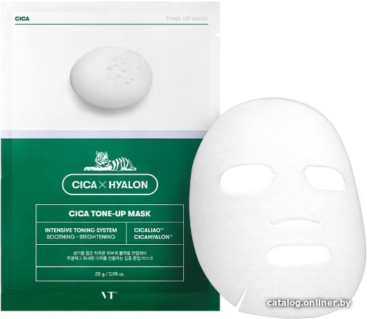 

Vt Cosmetics Маска для лица тканевая Cica Tone-Up Mask