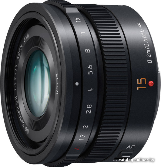 

Объектив Panasonic LUMIX G Leica DG Summilux 15mm f/1.7 ASPH. (H-X015)